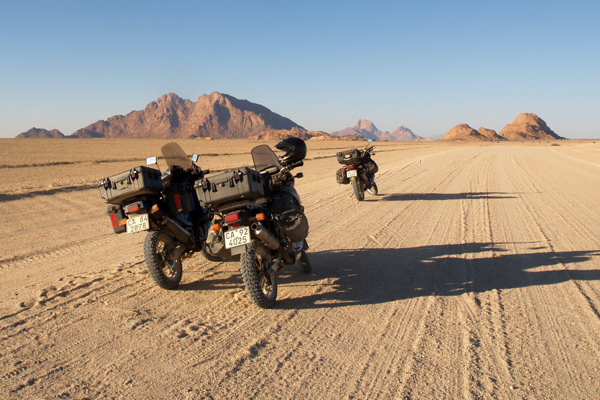 motorcycle tour namibia