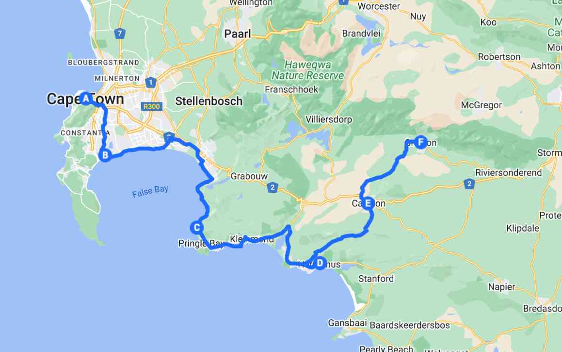 Day 2 route