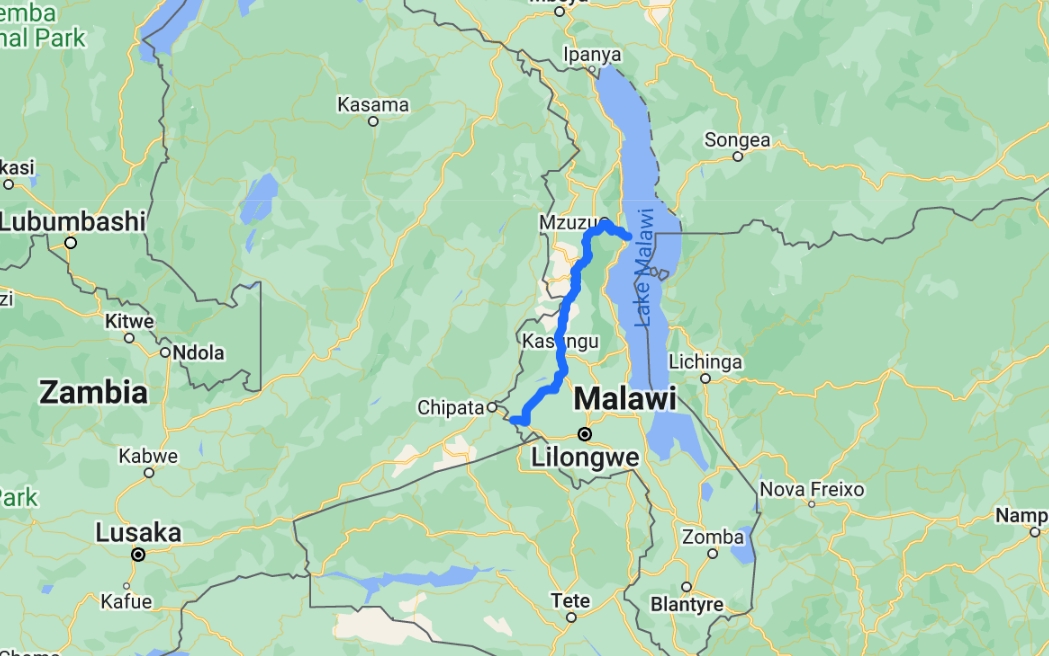 chipata to nkhata bay