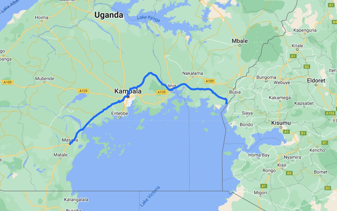 malawi to kigali route 9